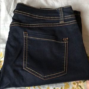 INC jeans size 10p stretch denim skinny leg pants